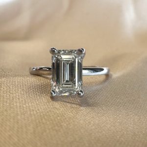Emerald Cut Engagement Ring