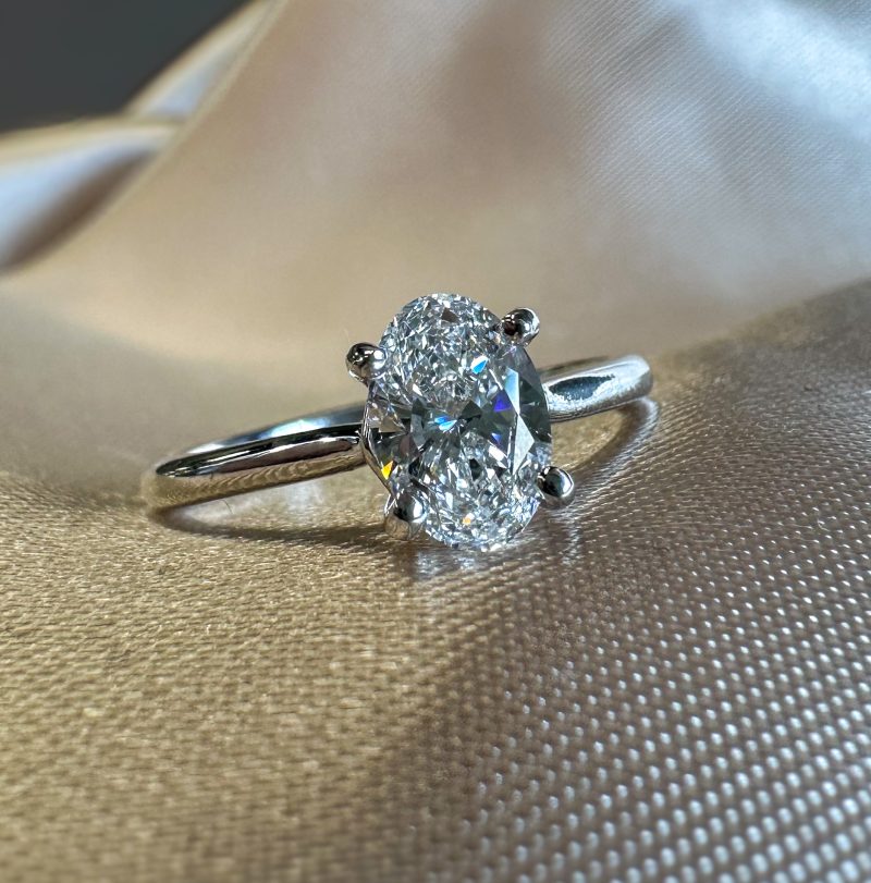 White Gold Diamond Ring