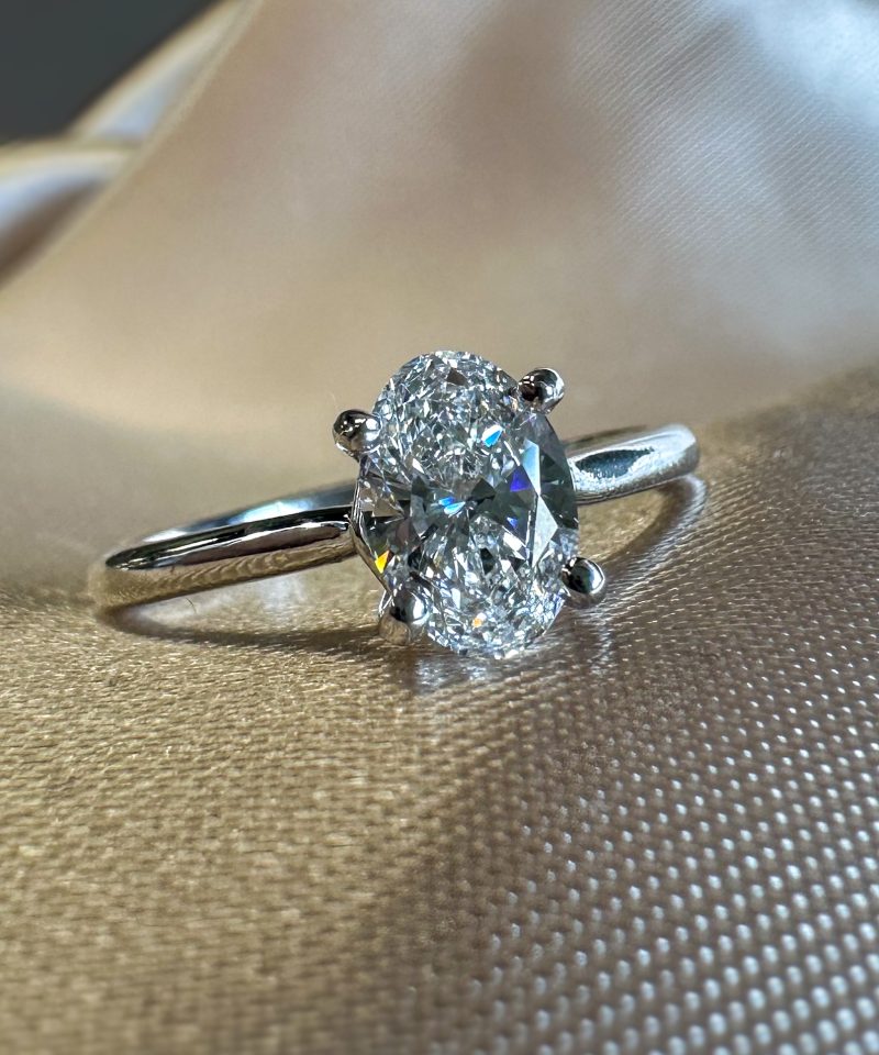 White Gold Diamond Ring