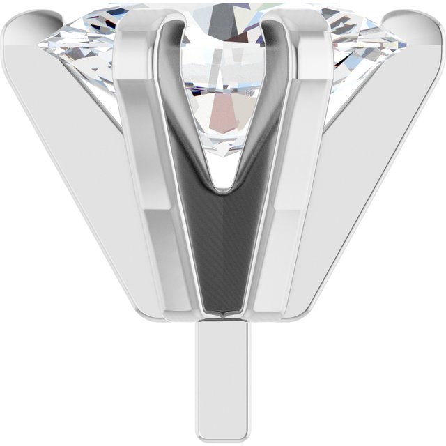 Oval 6-Prong Peg Setting