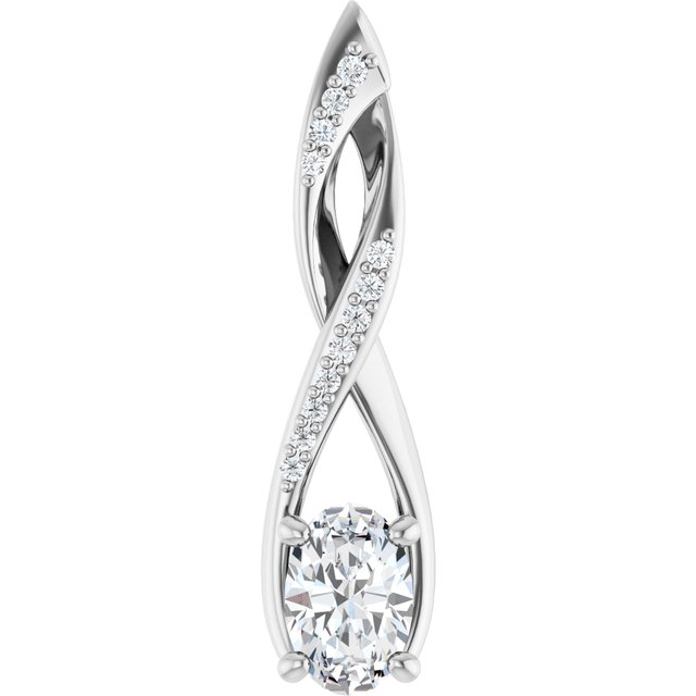 Accented Freeform Pendant