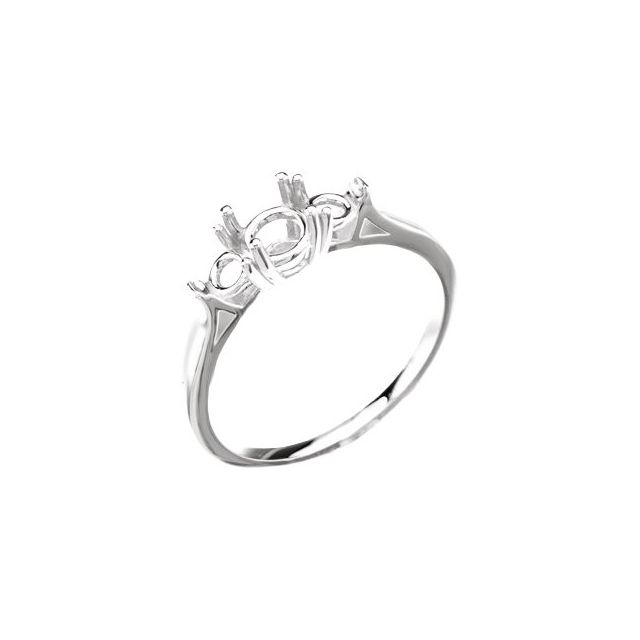 Three-Stone Engagement Ring or Band