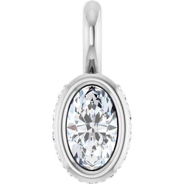 Hidden Halo-Style Pendant