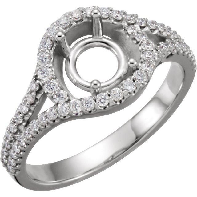 Halo-Style Engagement Ring or Band