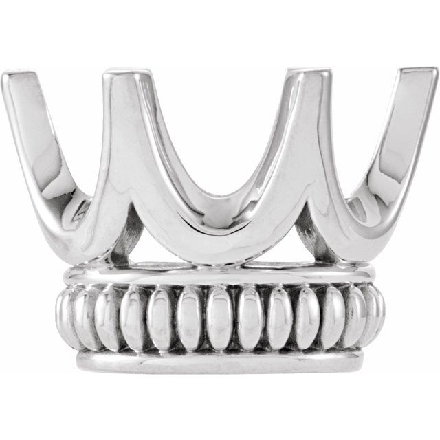Oval 6-Prong Crown Solid Base Setting