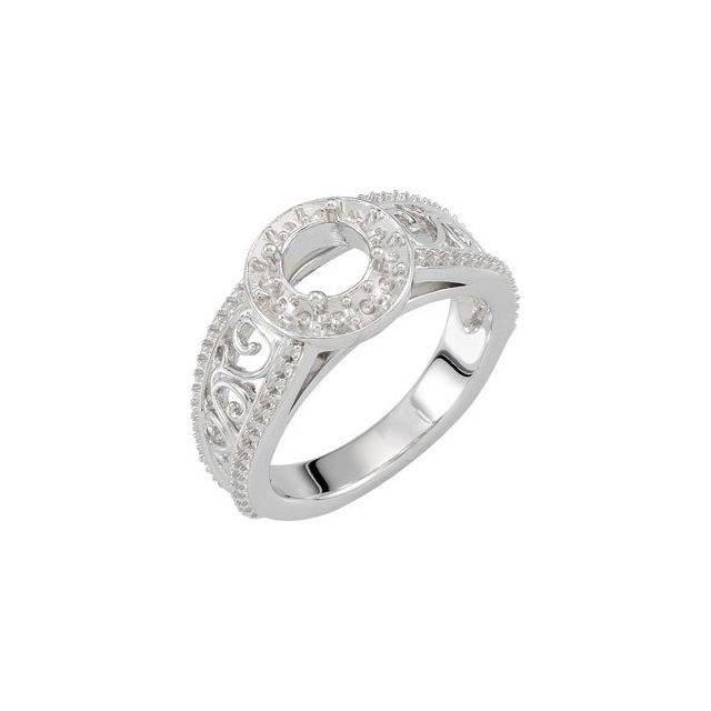 Halo-Style Engagement Ring or Band