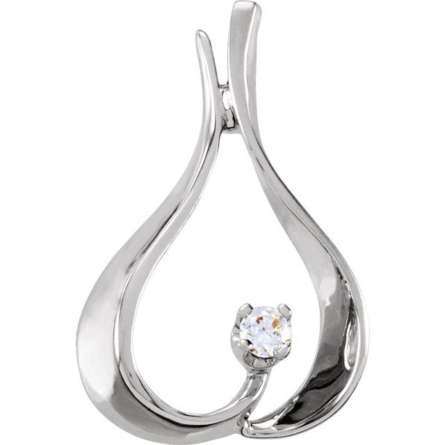 Round Freeform Pendant