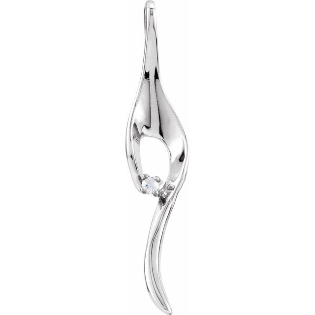 Accented Freeform Pendant