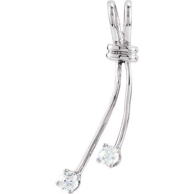 Accented Lariat Pendant