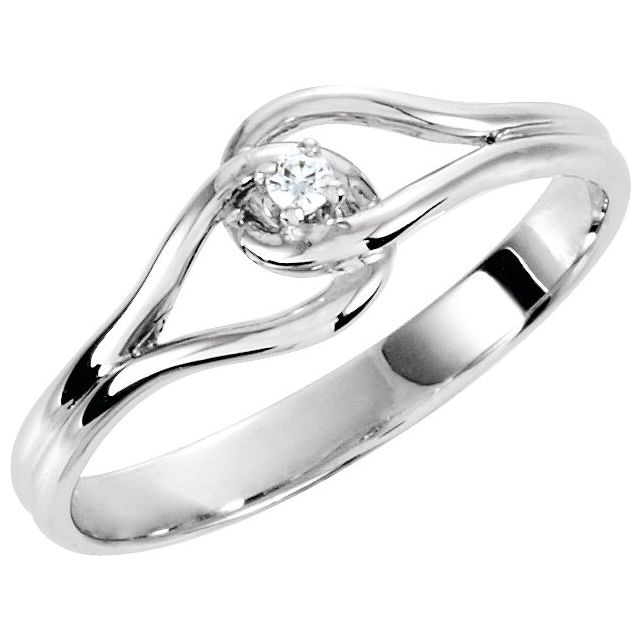 Accented Interlocking Ring