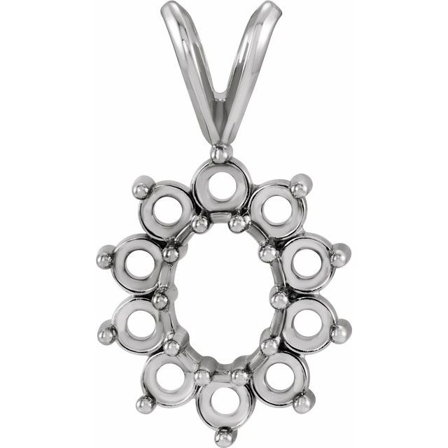Halo-Style Pendant