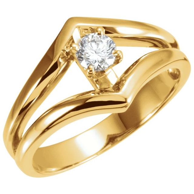 Solitaire Engagement Ring