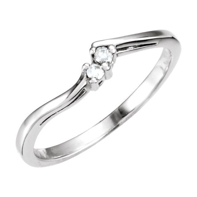 Accented Engagement Ring or Band - Image 5