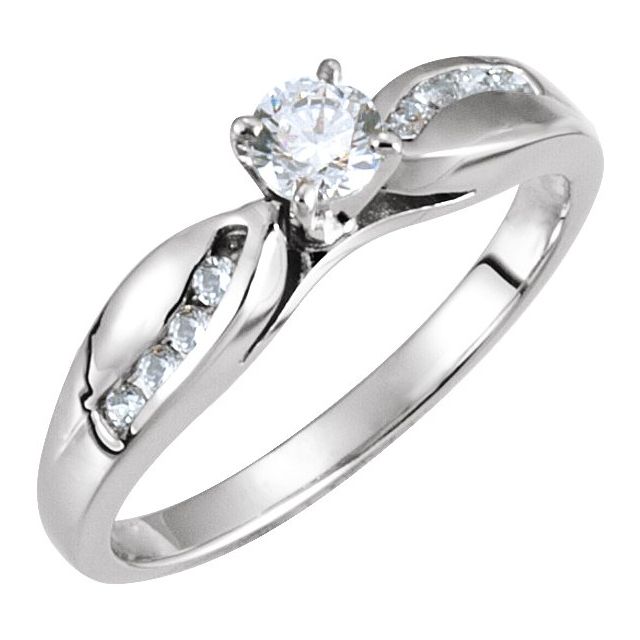 Cathedral Engagement Ring or Band