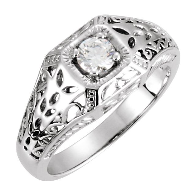 Vintage-Inspired Ring - Image 3