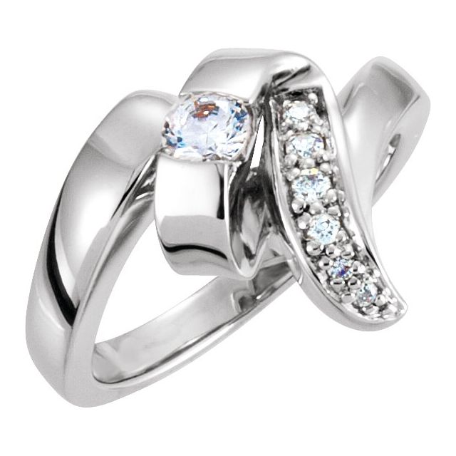 Accented Right Hand Ring