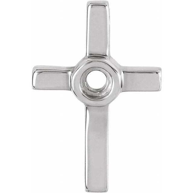 Cabochon Cross Pendant