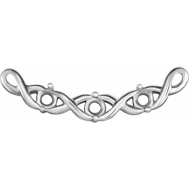 Three-Stone Necklace Center