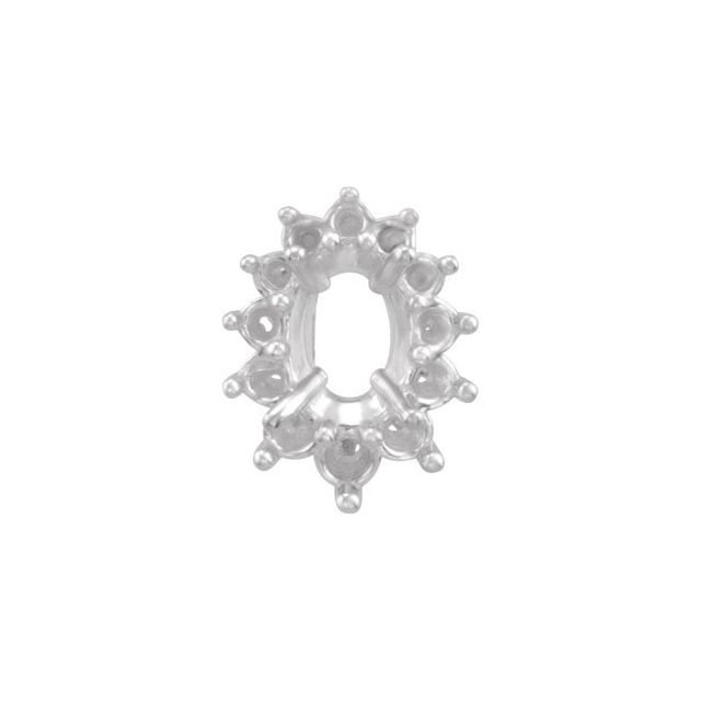 Graduated Halo-Style Pendant