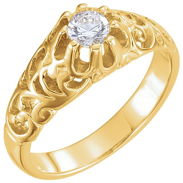 Solitaire Engagement Ring