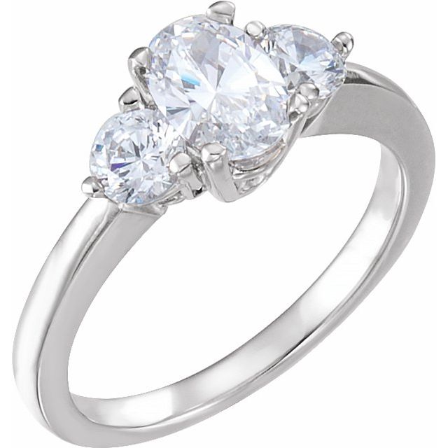 Three-Stone Engagement Ring or Band