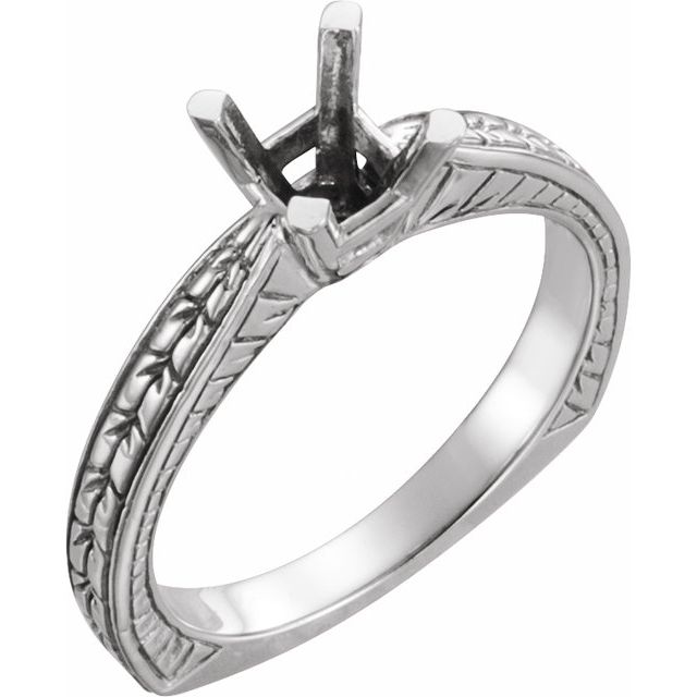 Solitaire Engagement Ring