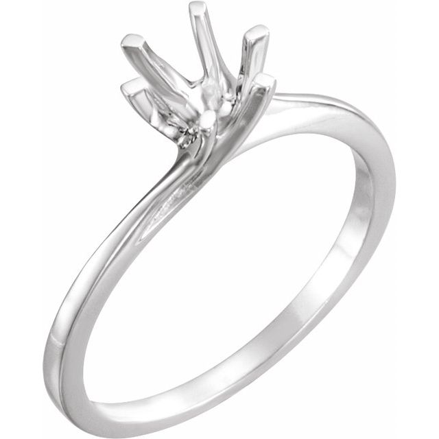 Solitaire Engagement Ring or Band