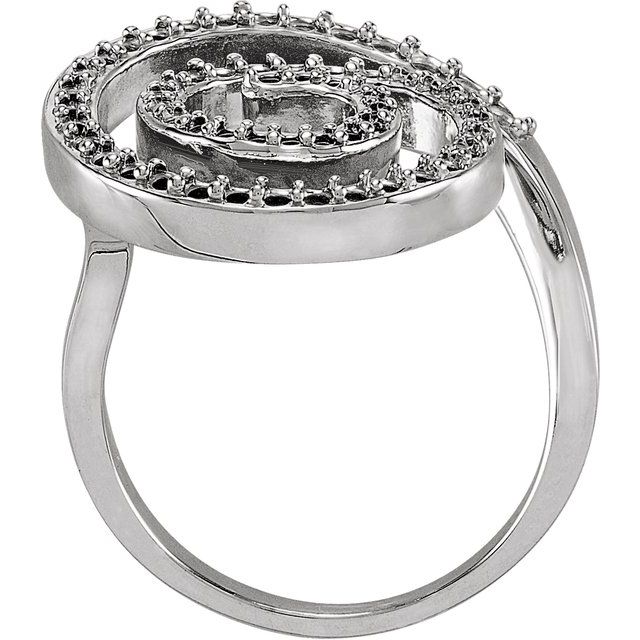 Accented Swirl Ring - Image 2