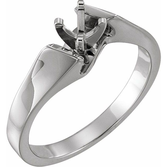 Solitaire Engagement Ring or Band