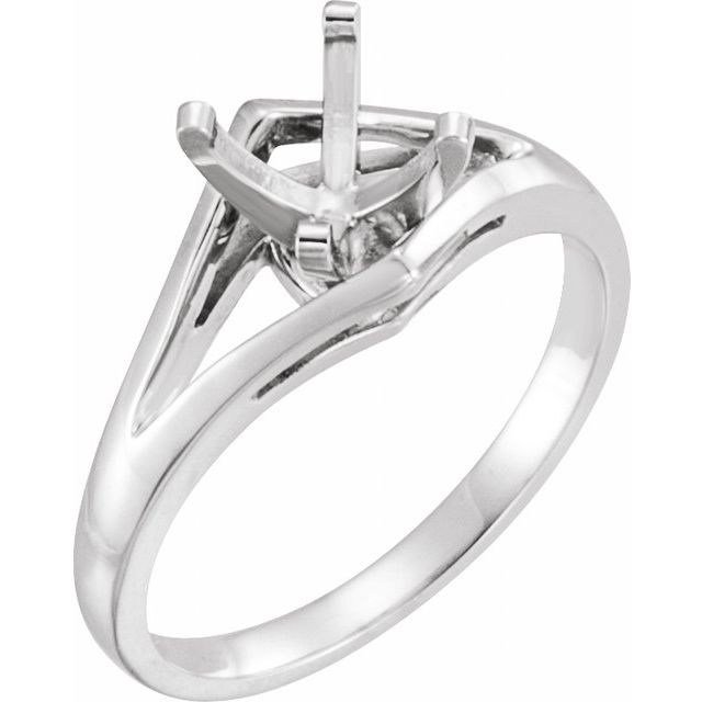 Solitaire Engagement Ring or Band