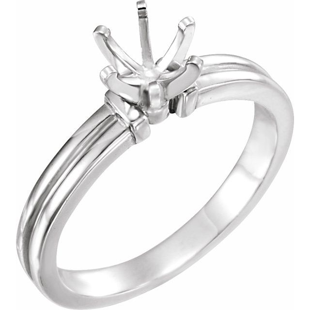 Solitaire Engagement Ring, Band or Shank