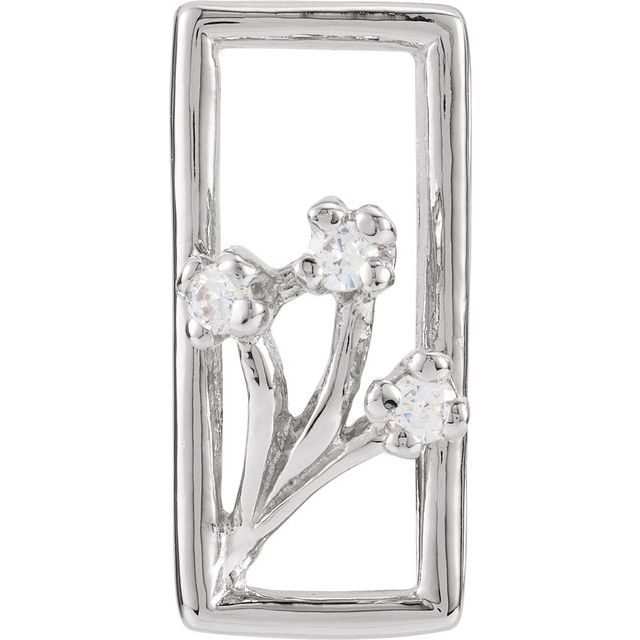 Floral Slide Pendant