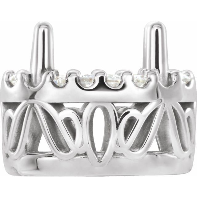 Halo-Style Basket Scroll Setting®