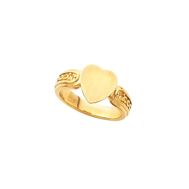 Heart Signet Ring