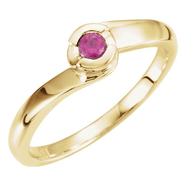 Bezel-Set Bypass Ring - Image 5