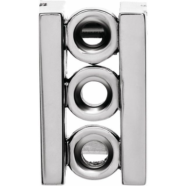 Three-Stone Slide Pendant