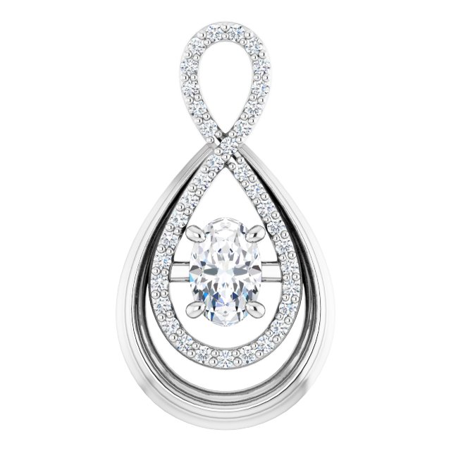 Infinity-Inspired Pendant