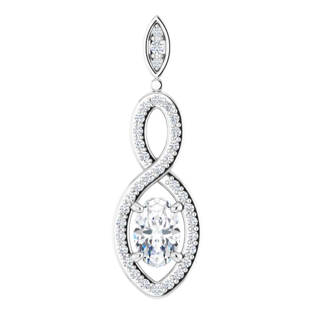 Infinity-Inspired Pendant