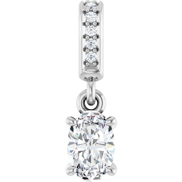 Accented Necklace or Charm/Pendant