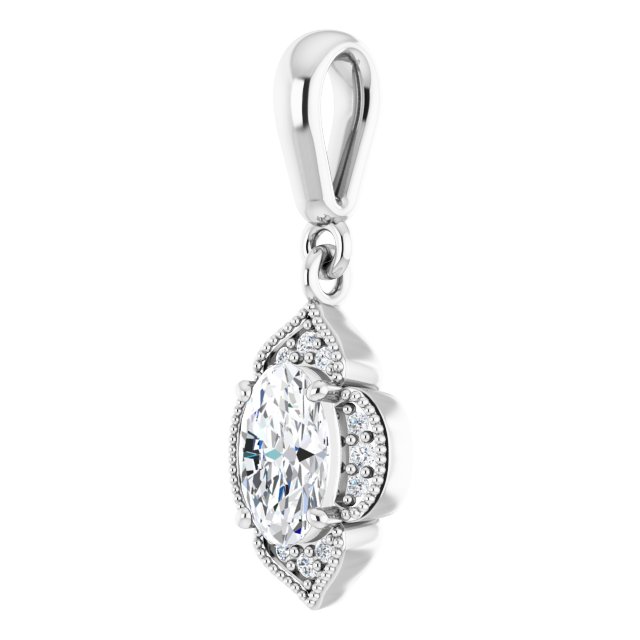 Halo-Style Pendant - Image 2