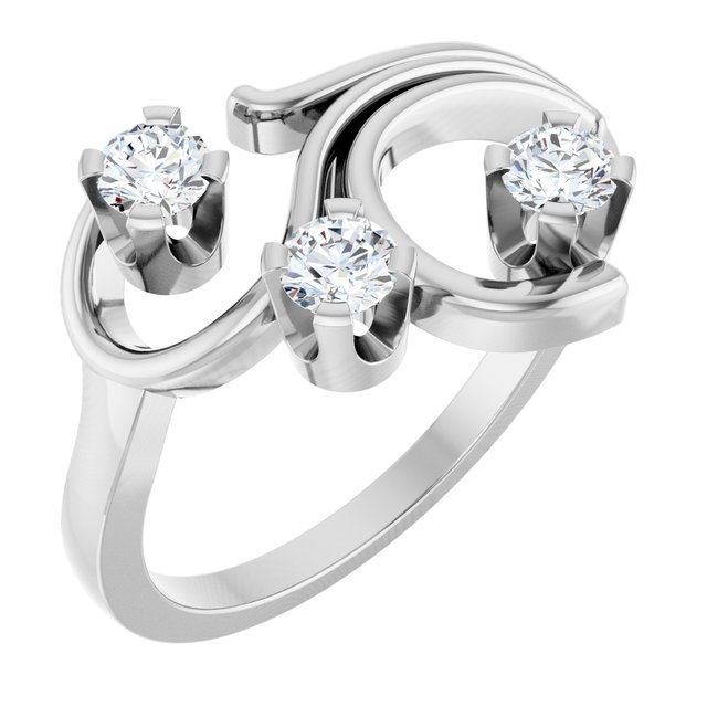 Family Freeform Ring