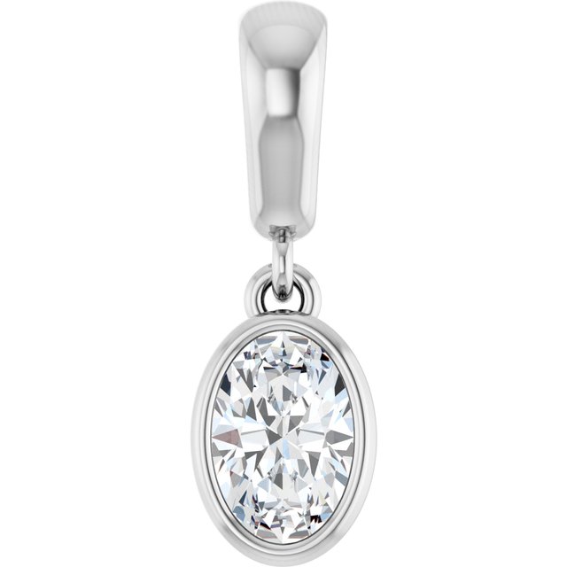 Bezel-Set Charm/Pendant