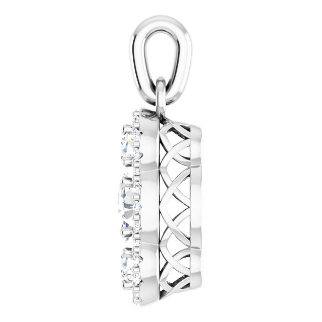 Halo-Style Pendant - Image 3