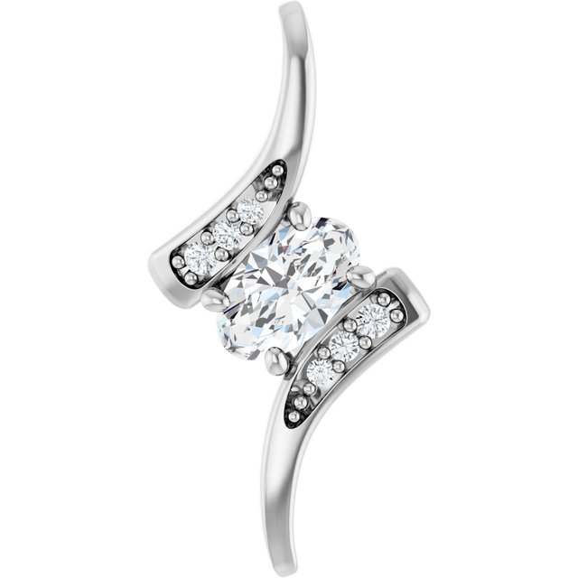 Accented Freeform Pendant