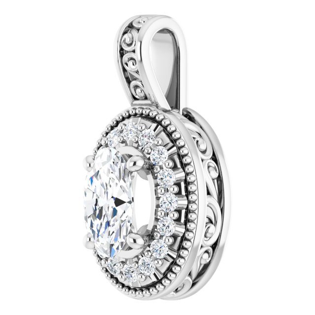 Halo-Style Pendant - Image 2