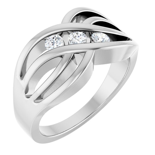 Family Criss-Cross Ring
