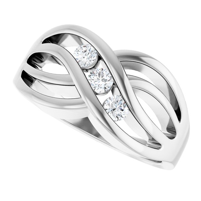 Family Criss-Cross Ring - Image 5