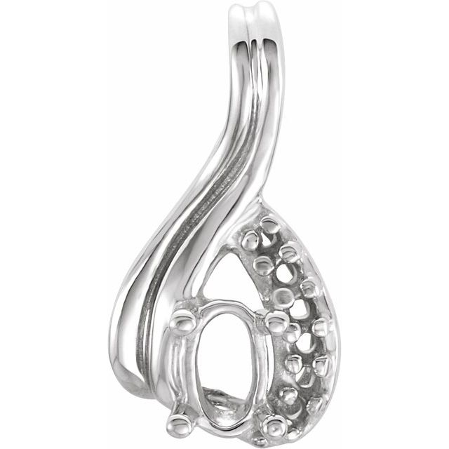 Accented Freeform Pendant