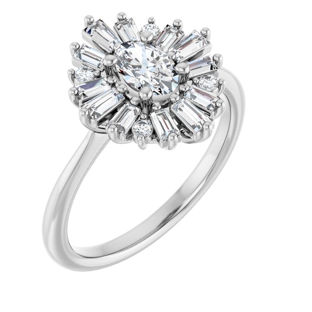 Halo-Style Engagement Ring or Band
