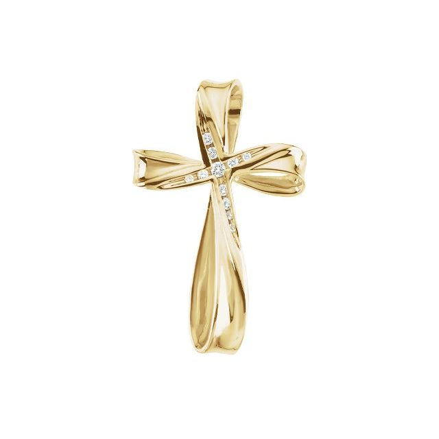 Accented Cross Pendant